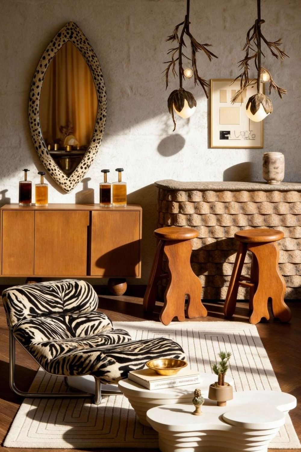 From Woven Baskets to Carved Wood: Afrohemian Details I’d Build a Room Around