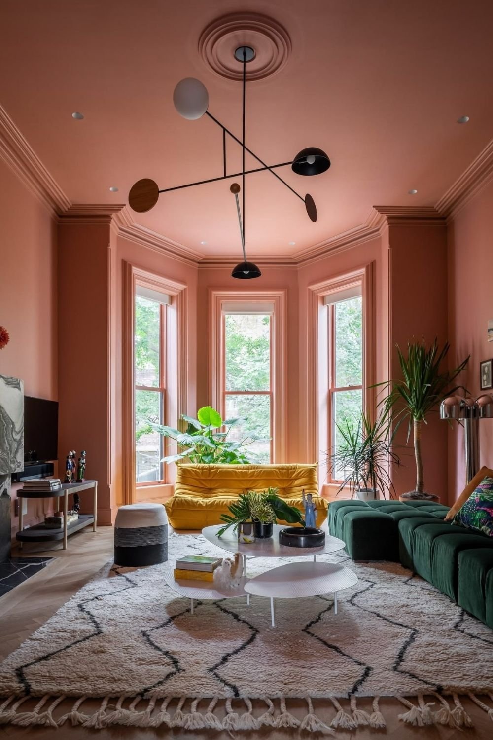Not Ready to Paint Everything? This Is How I’d Try a Softer Version of Color Drenching